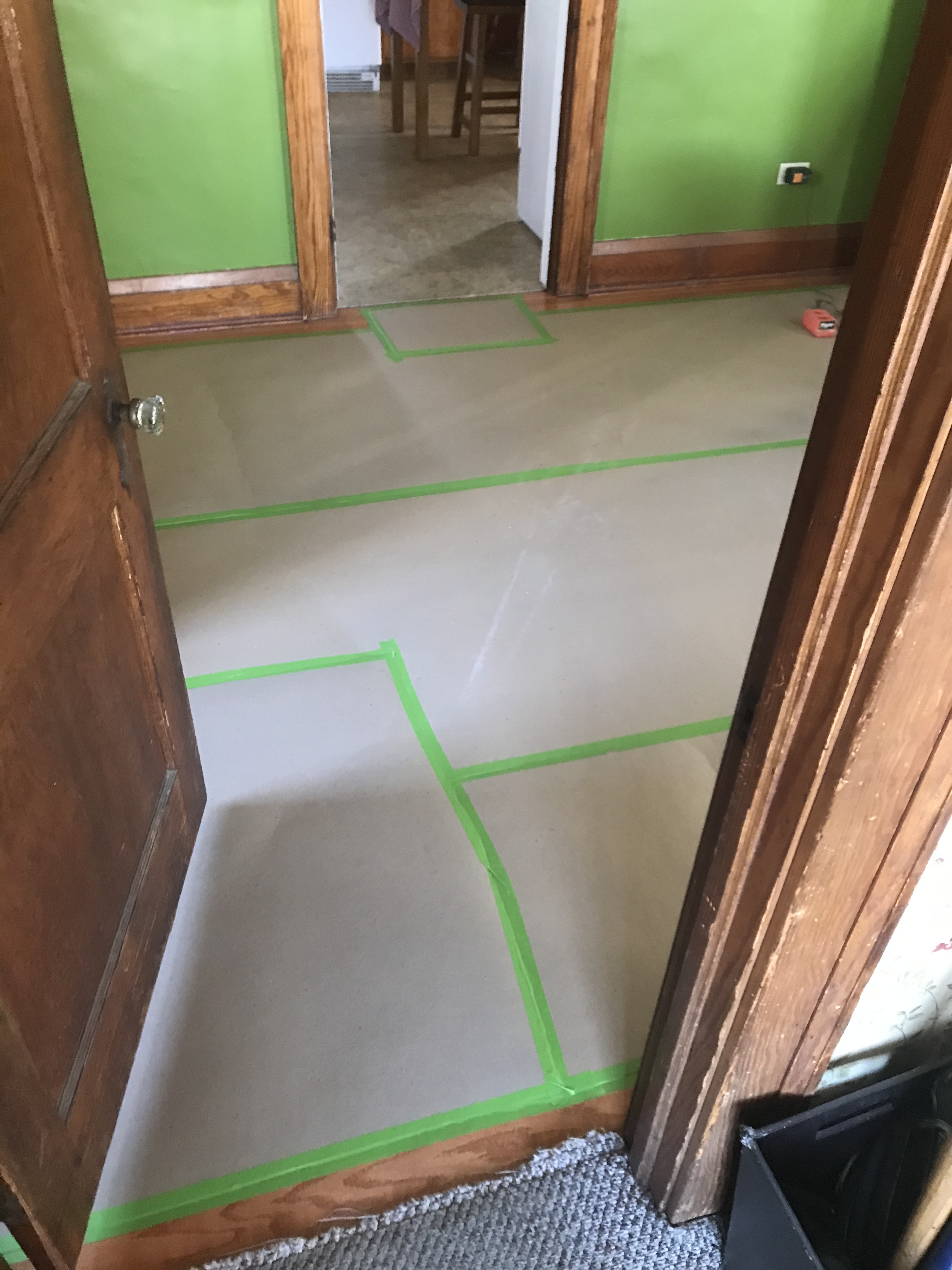 Protecting New Flooring