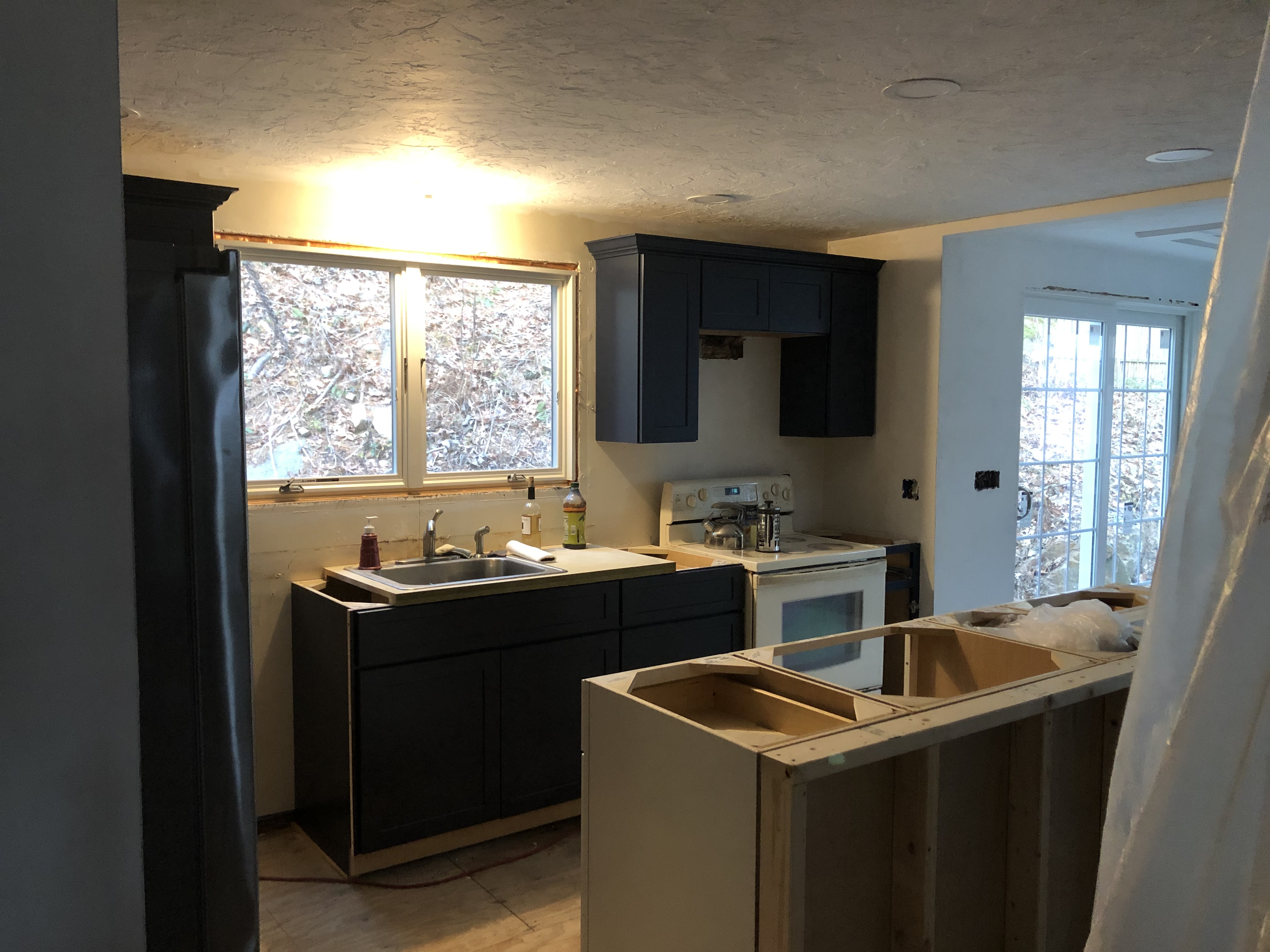 Island Build in Progress