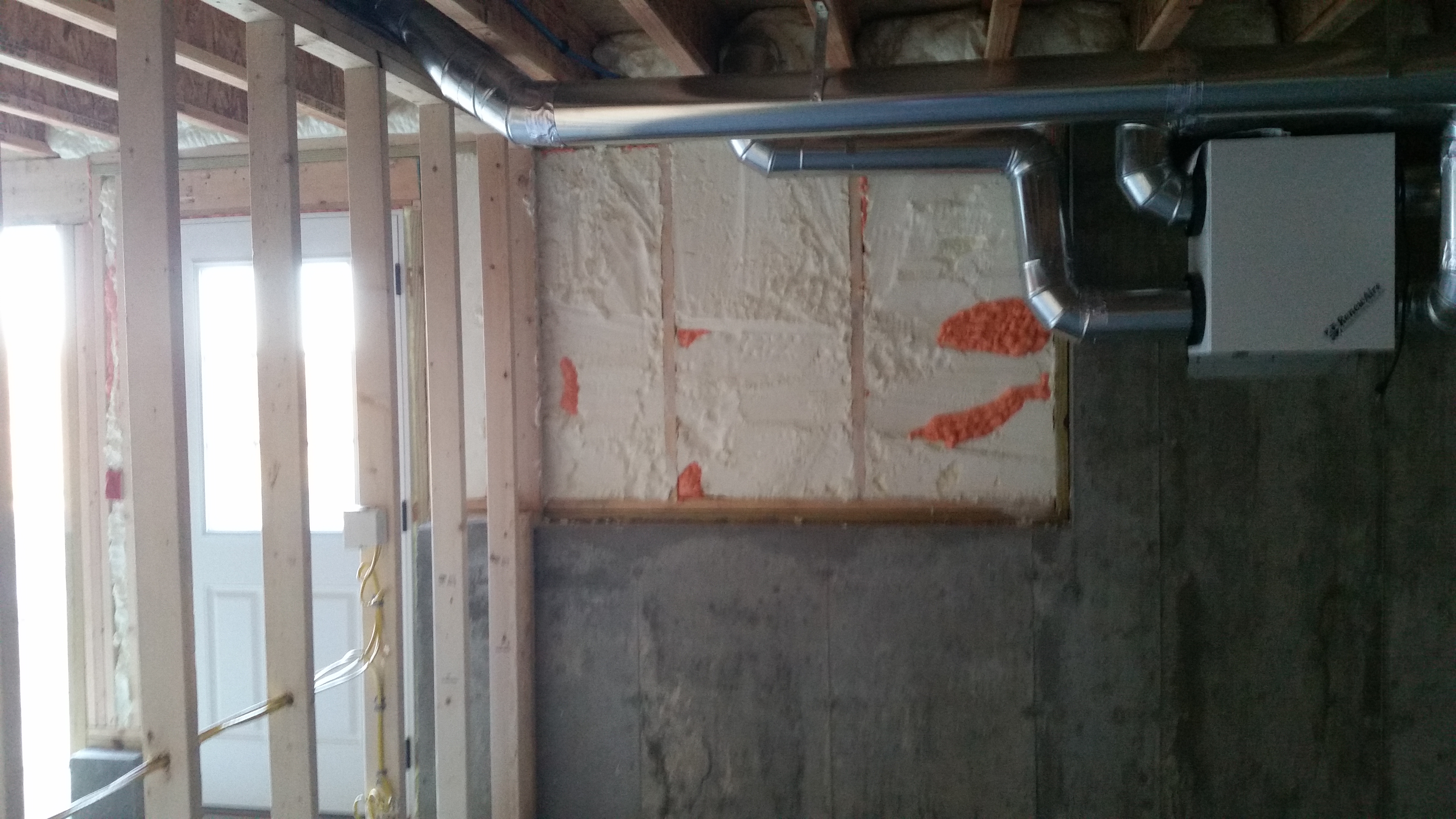 Insulation Sprayed