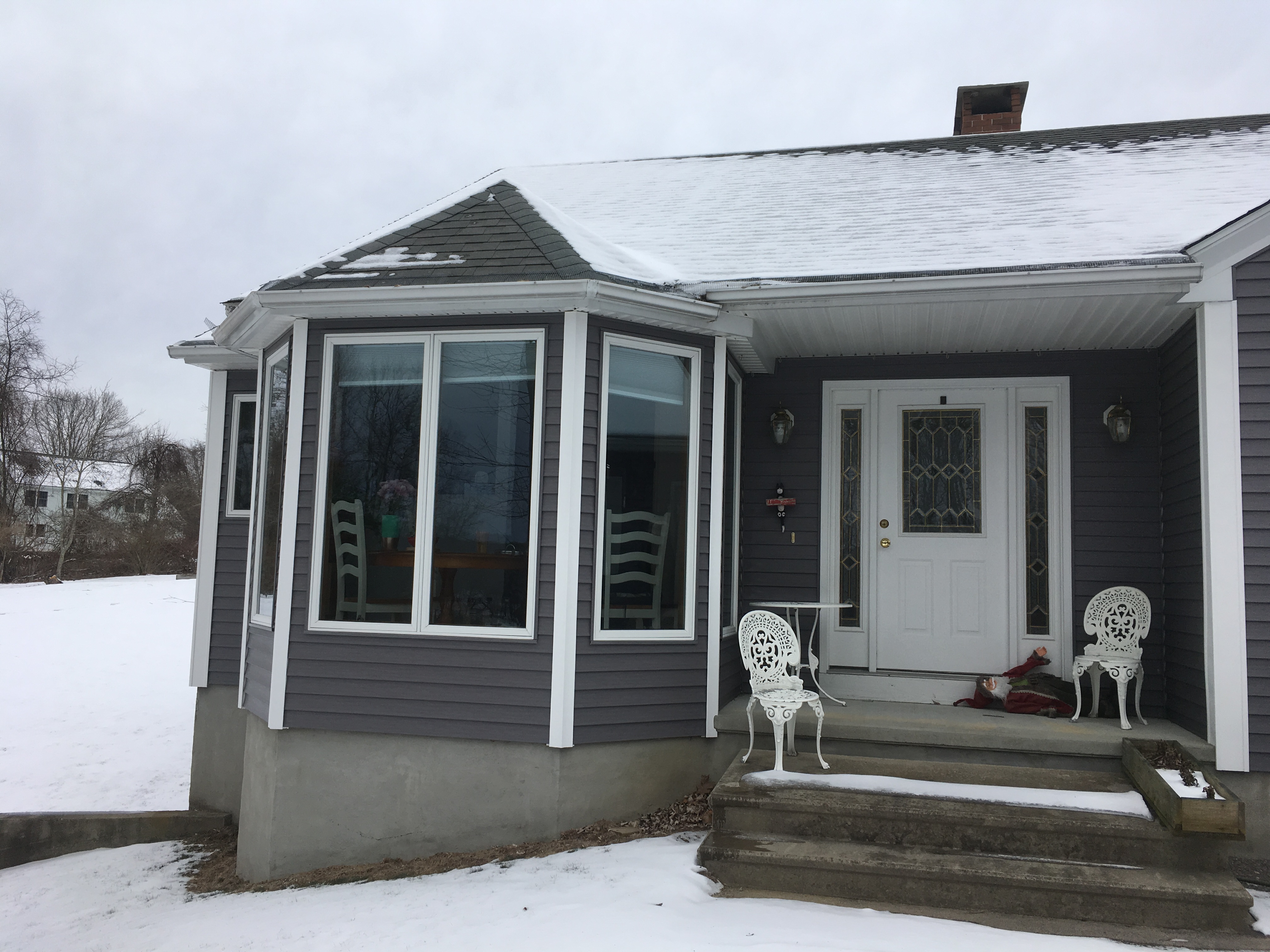 Old From of the house