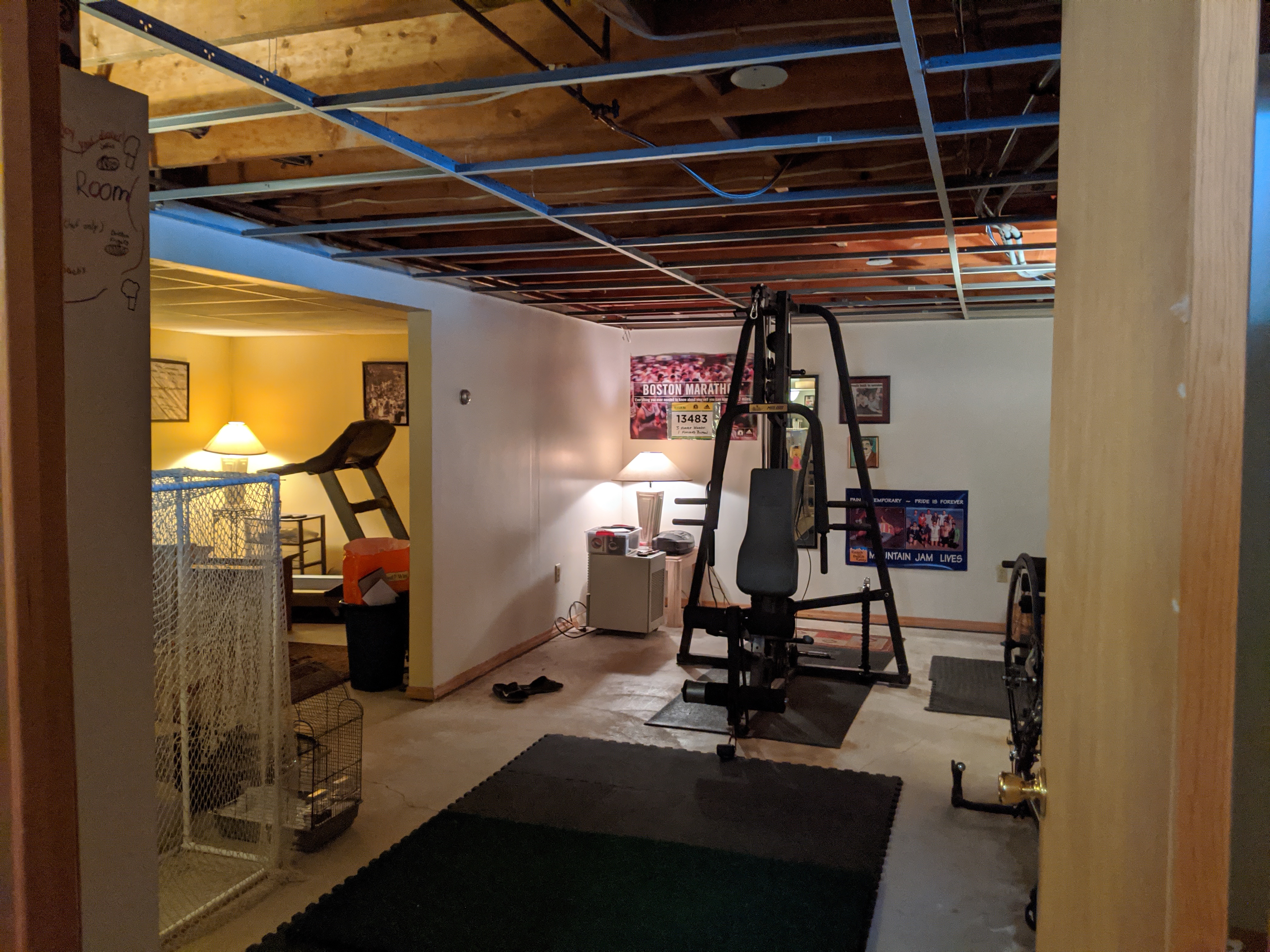 Before Basement Remodel