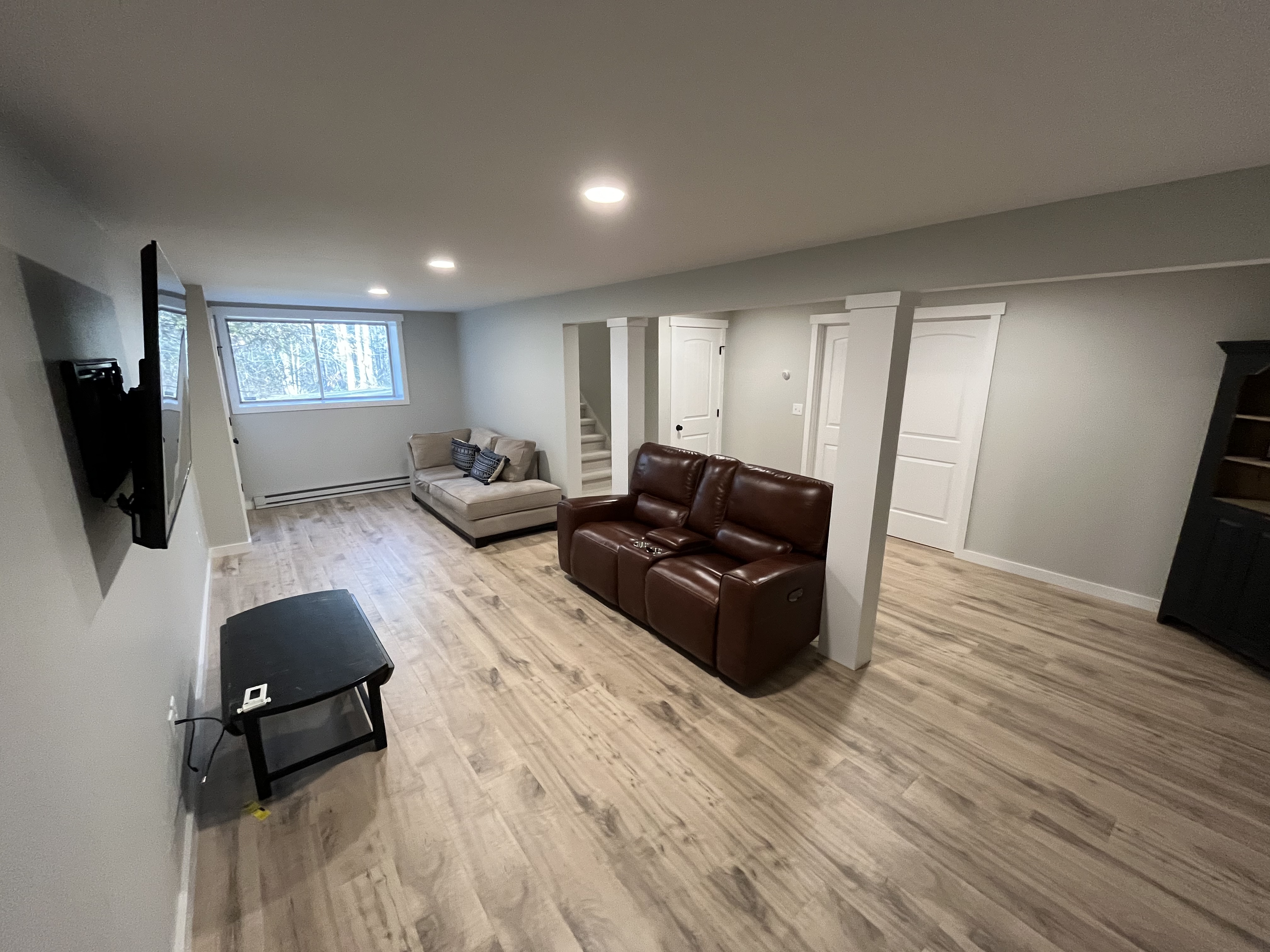 Completed Lower Level