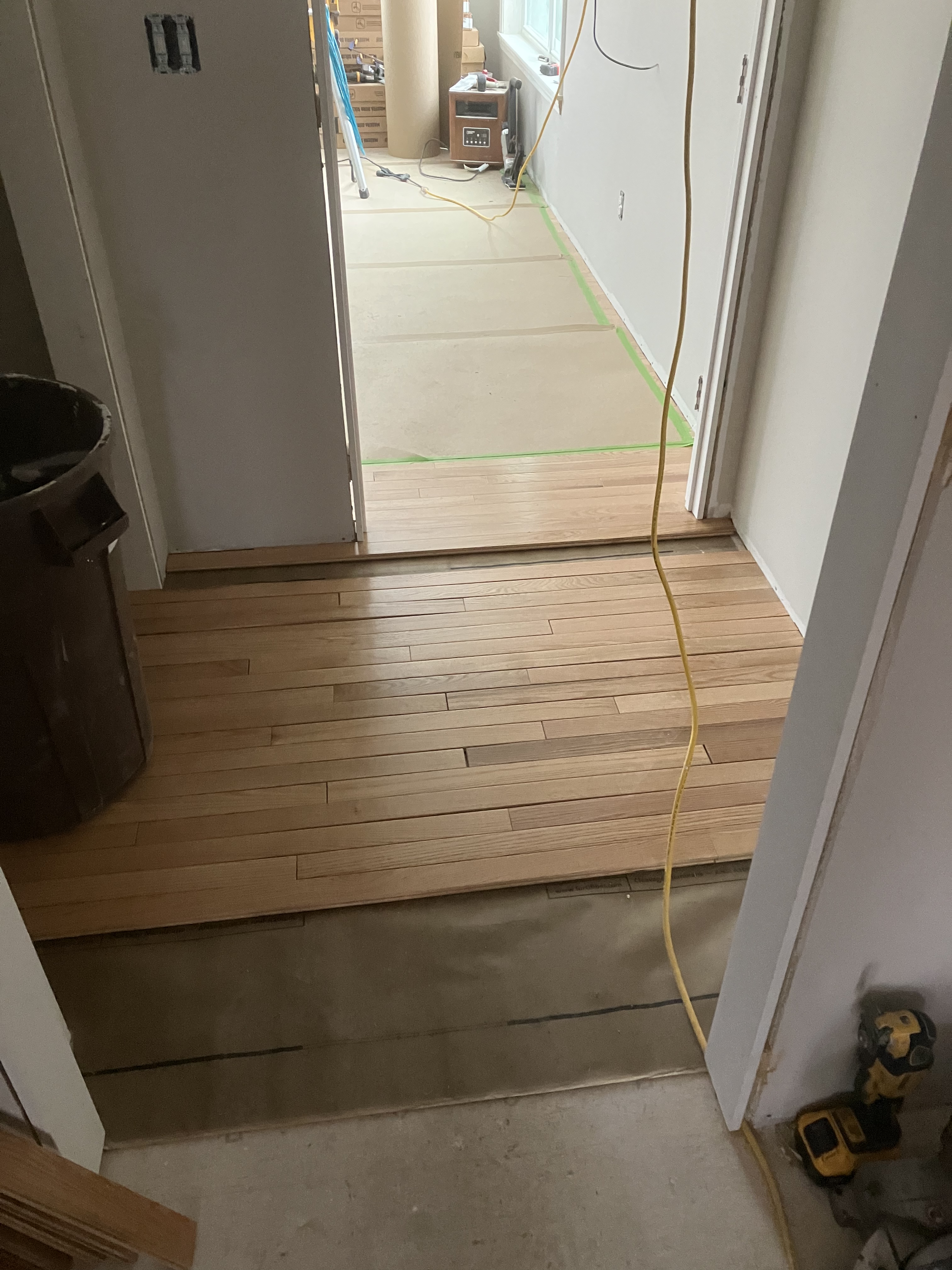 Flooring in Progress