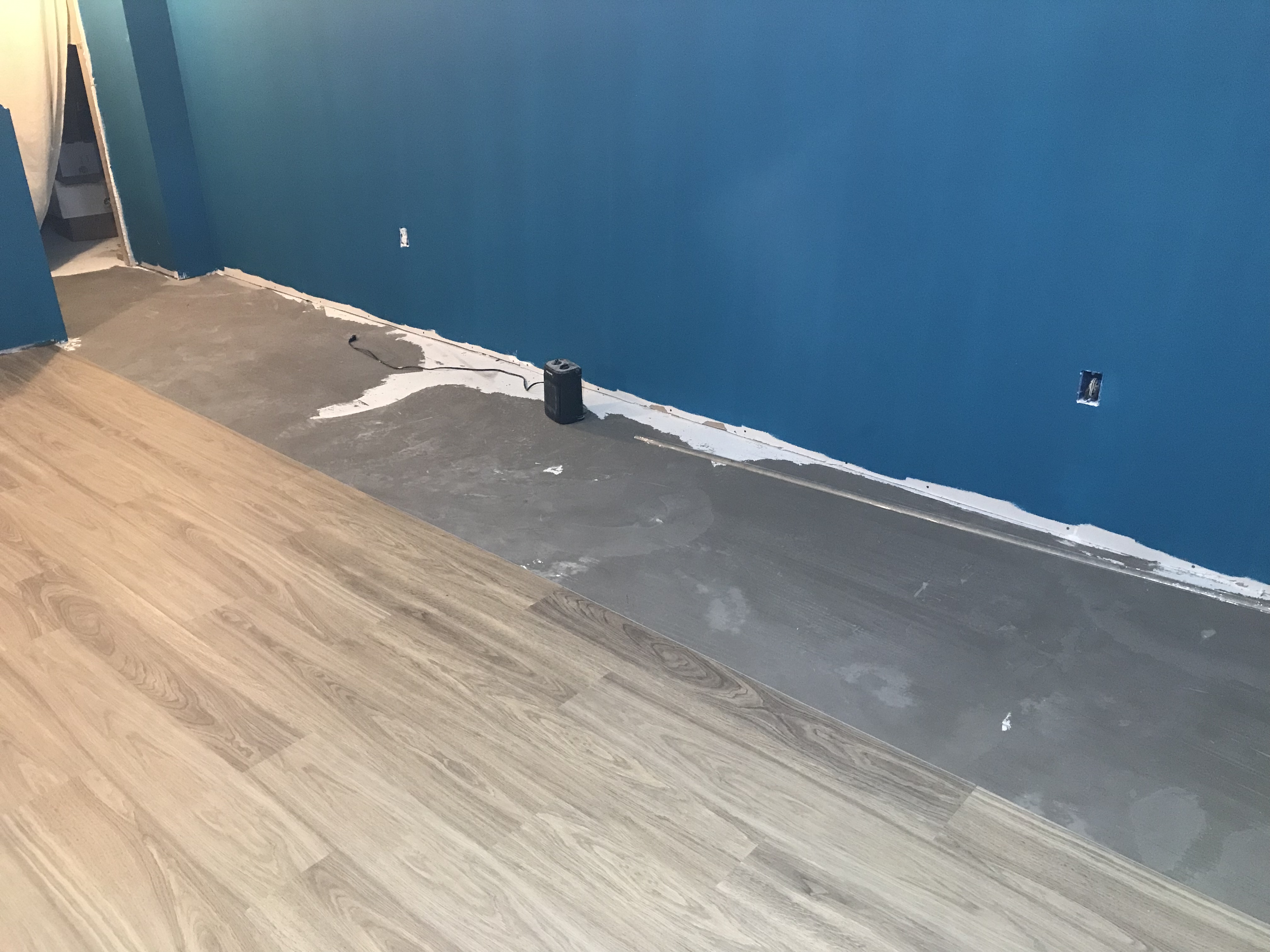 Flooring in Process