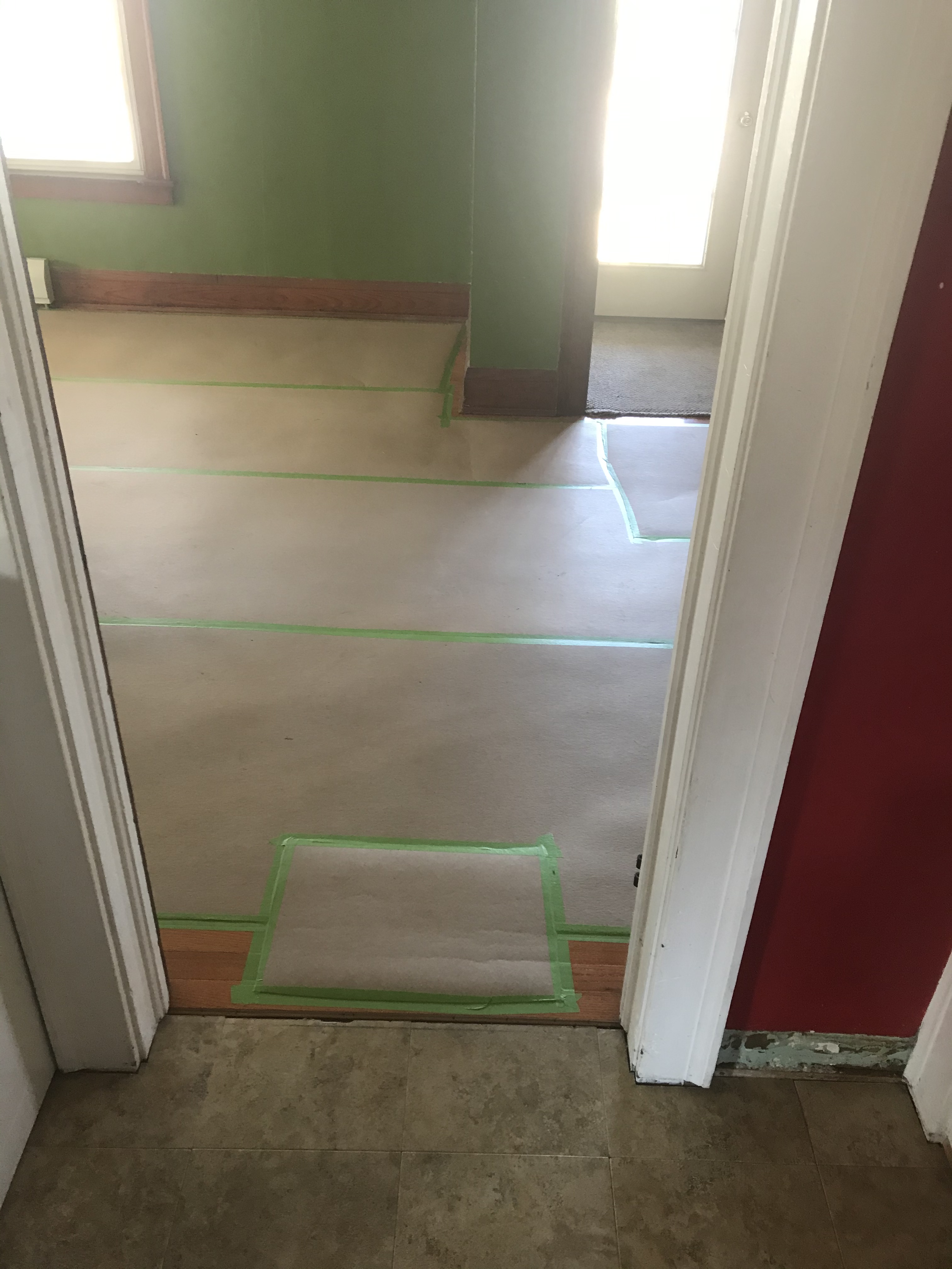 Protecting New Flooring