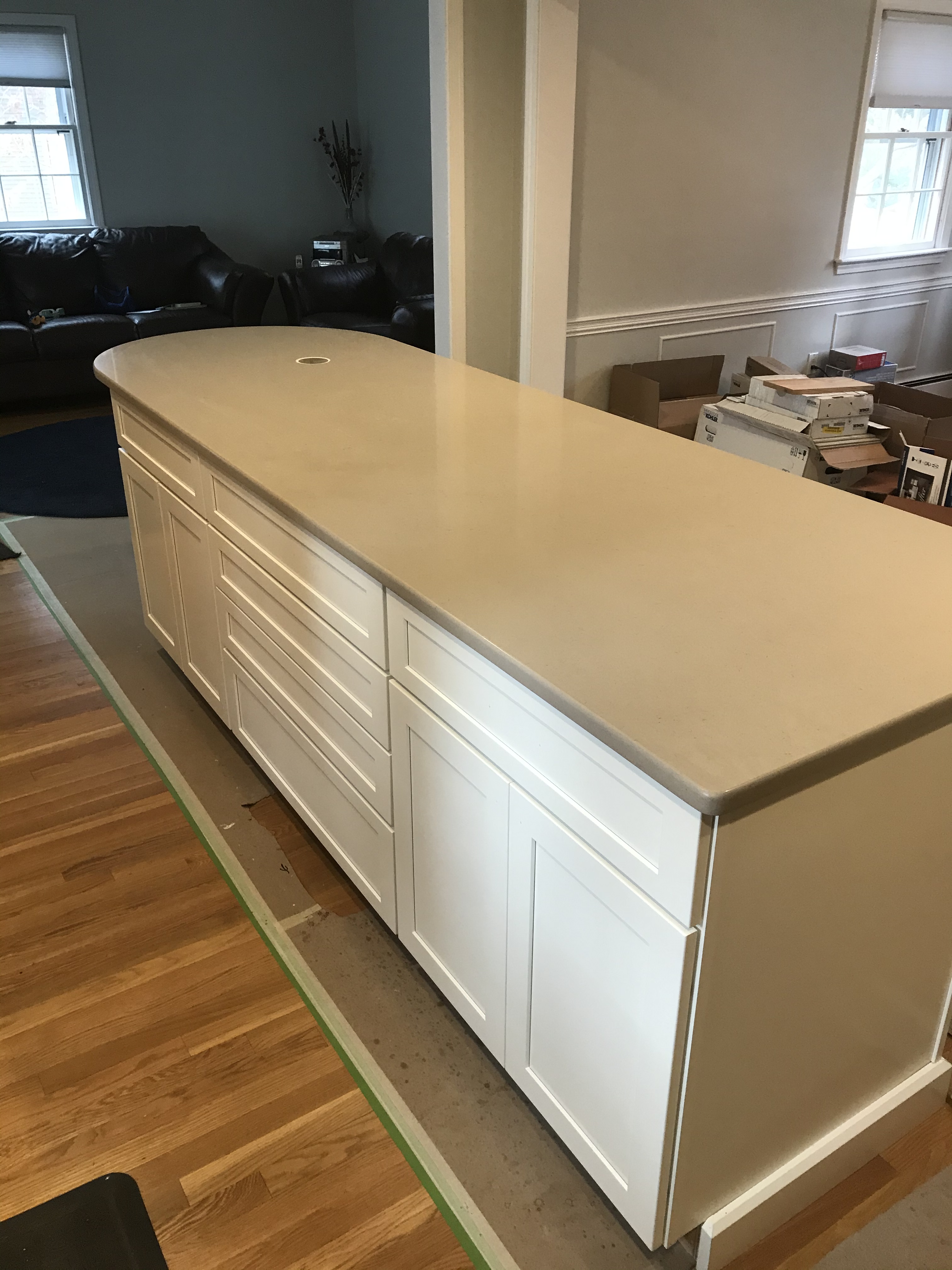 New Kitchen Island