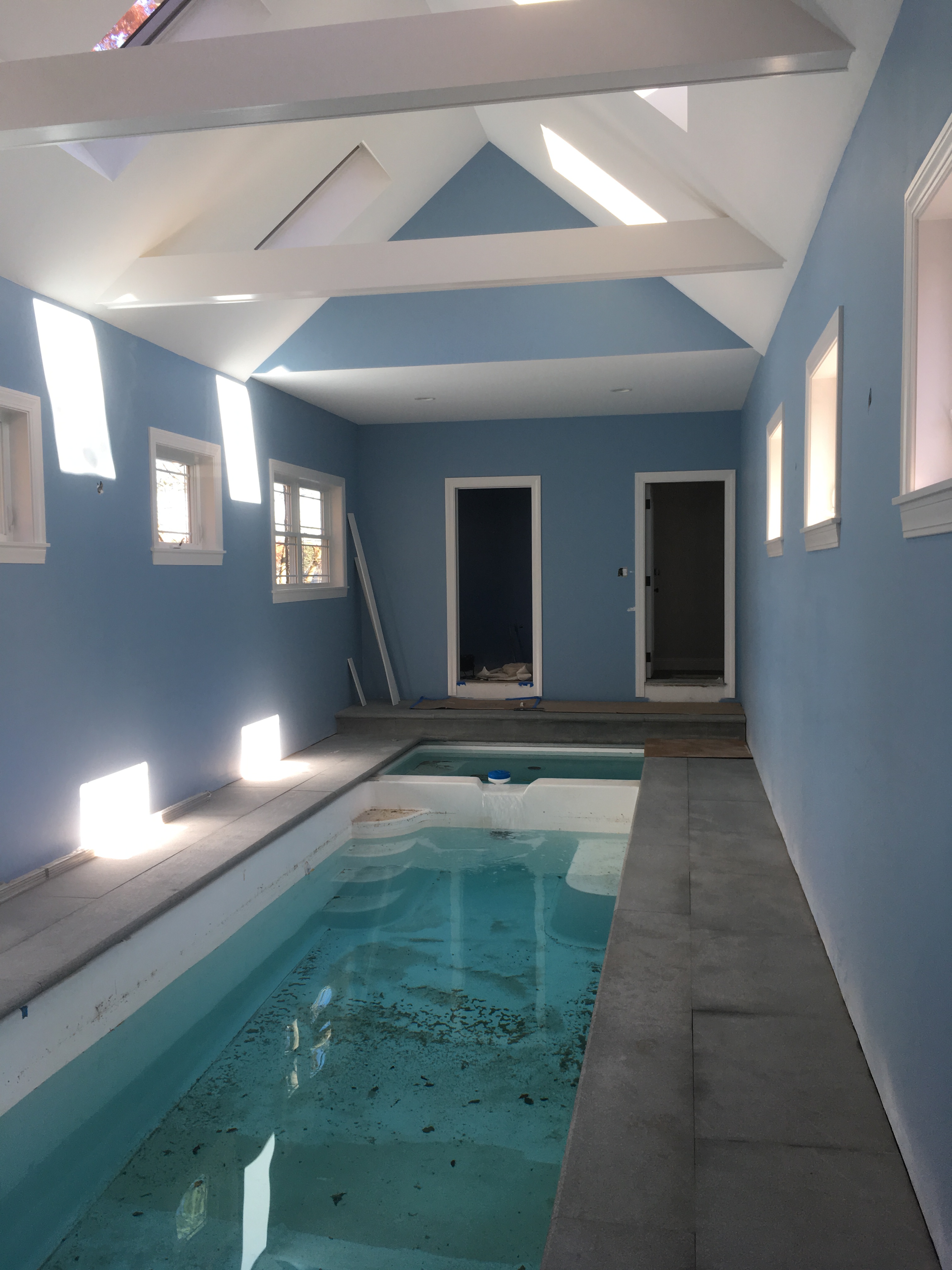 Pool ready for action