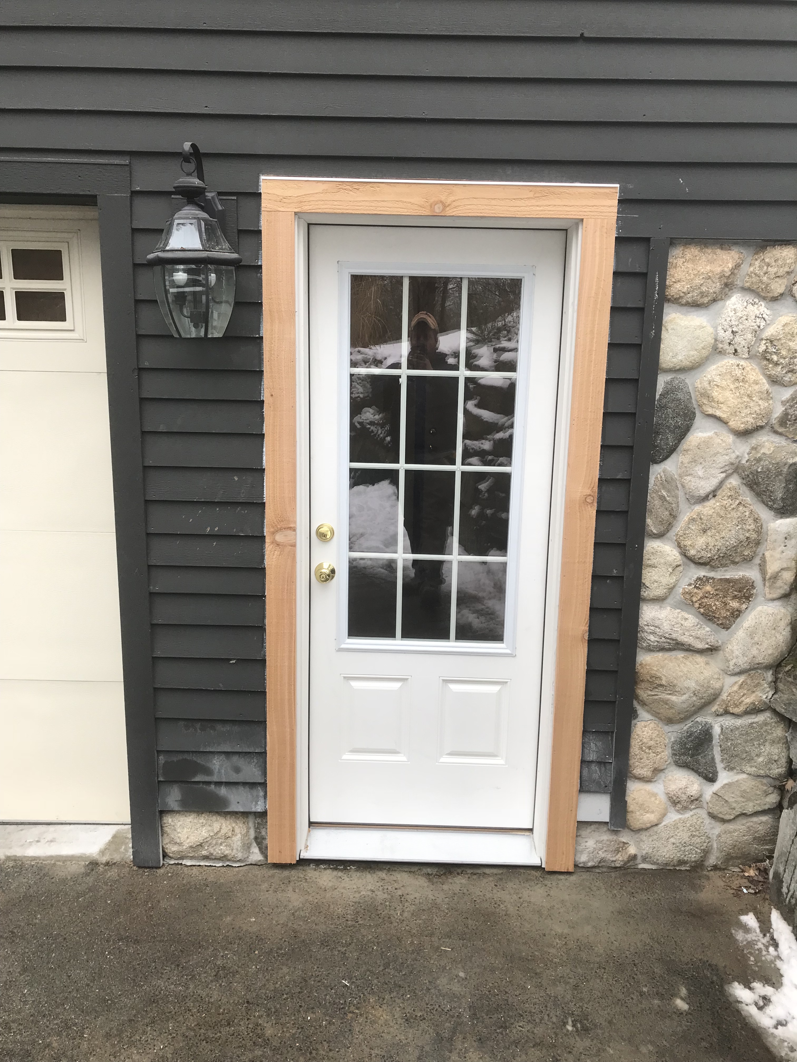 Dayville New Entry Door to Garage