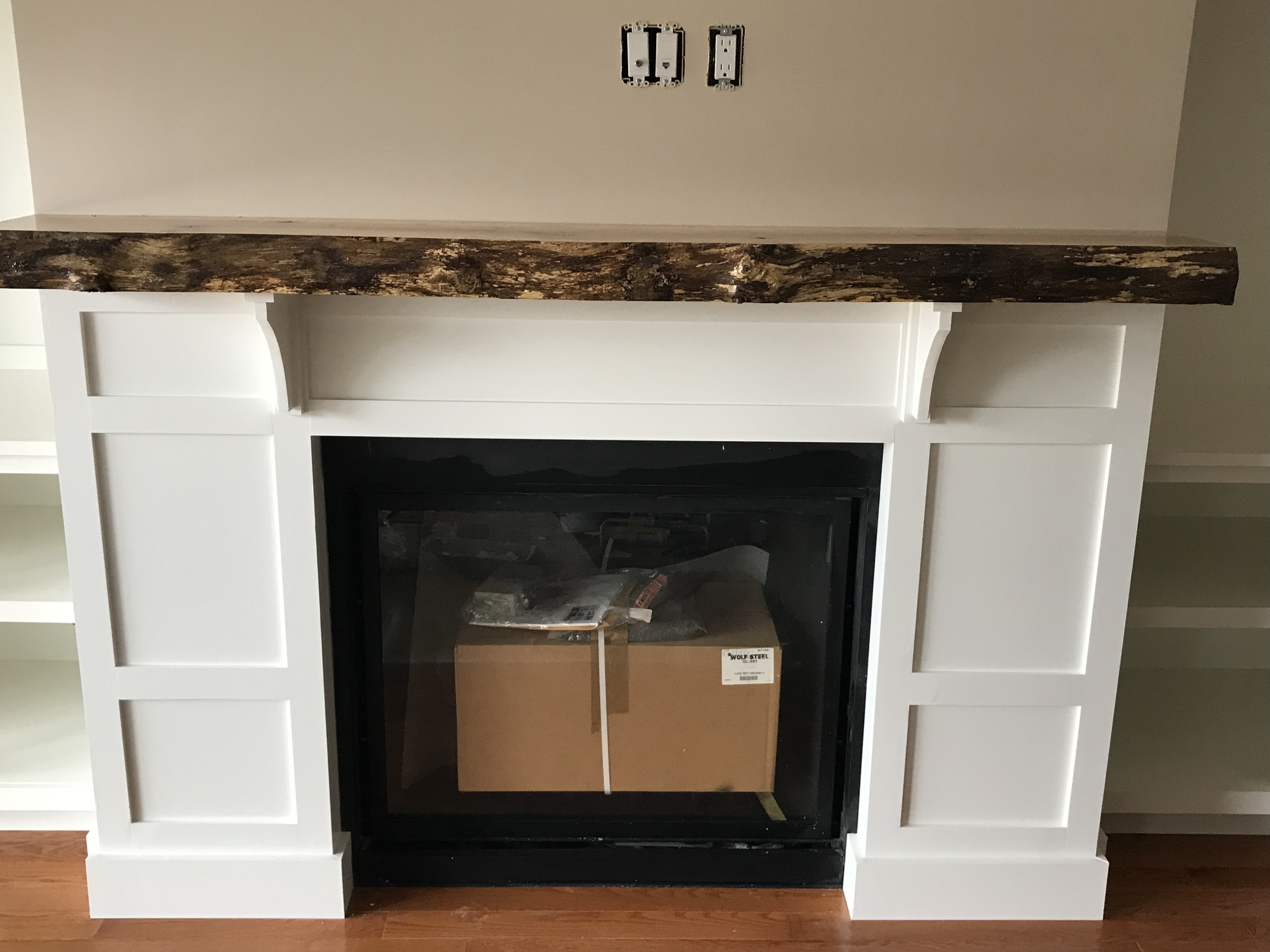 Fire Place and matel