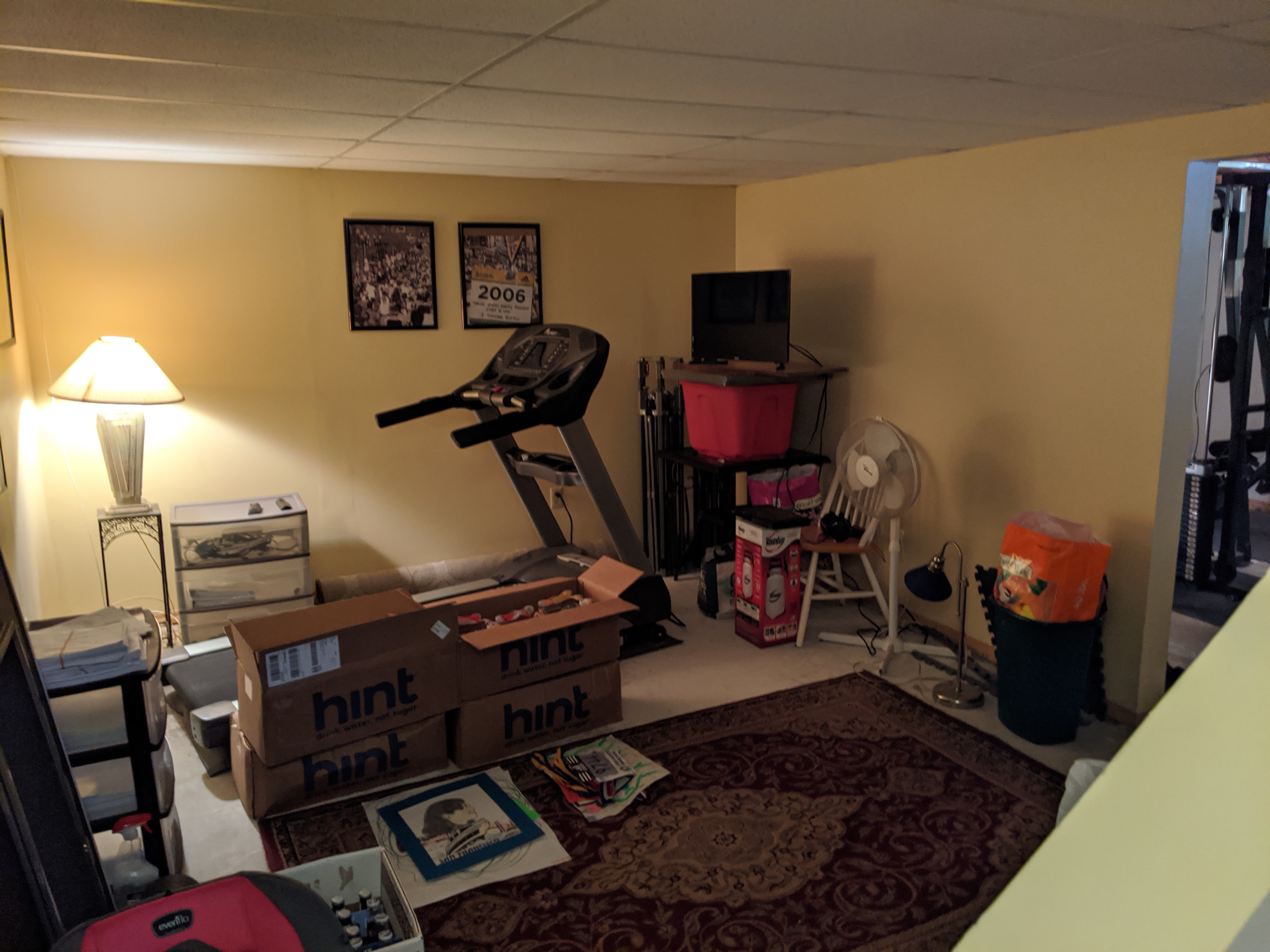 Before Basement Remodel