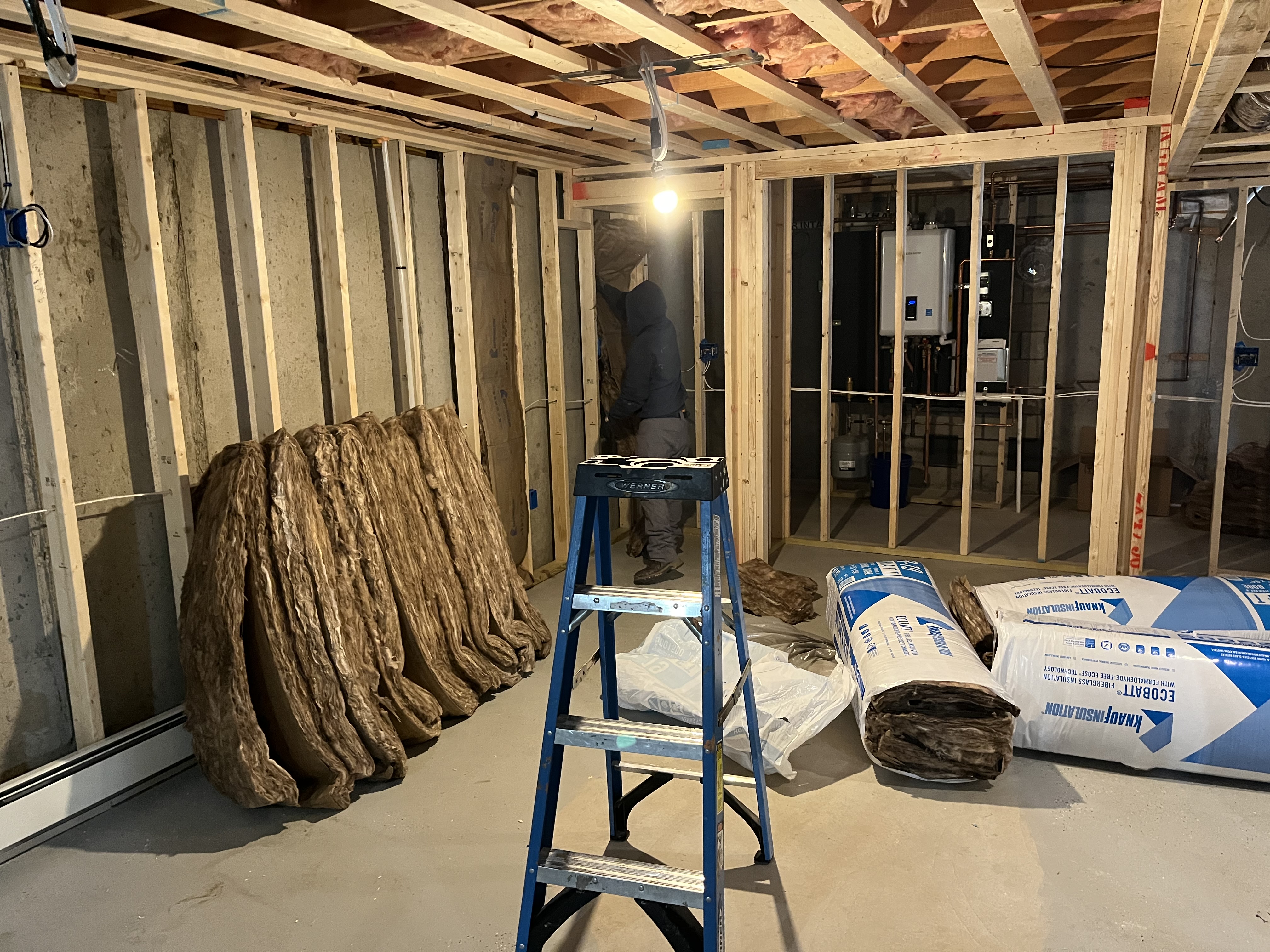 Installing Insulation