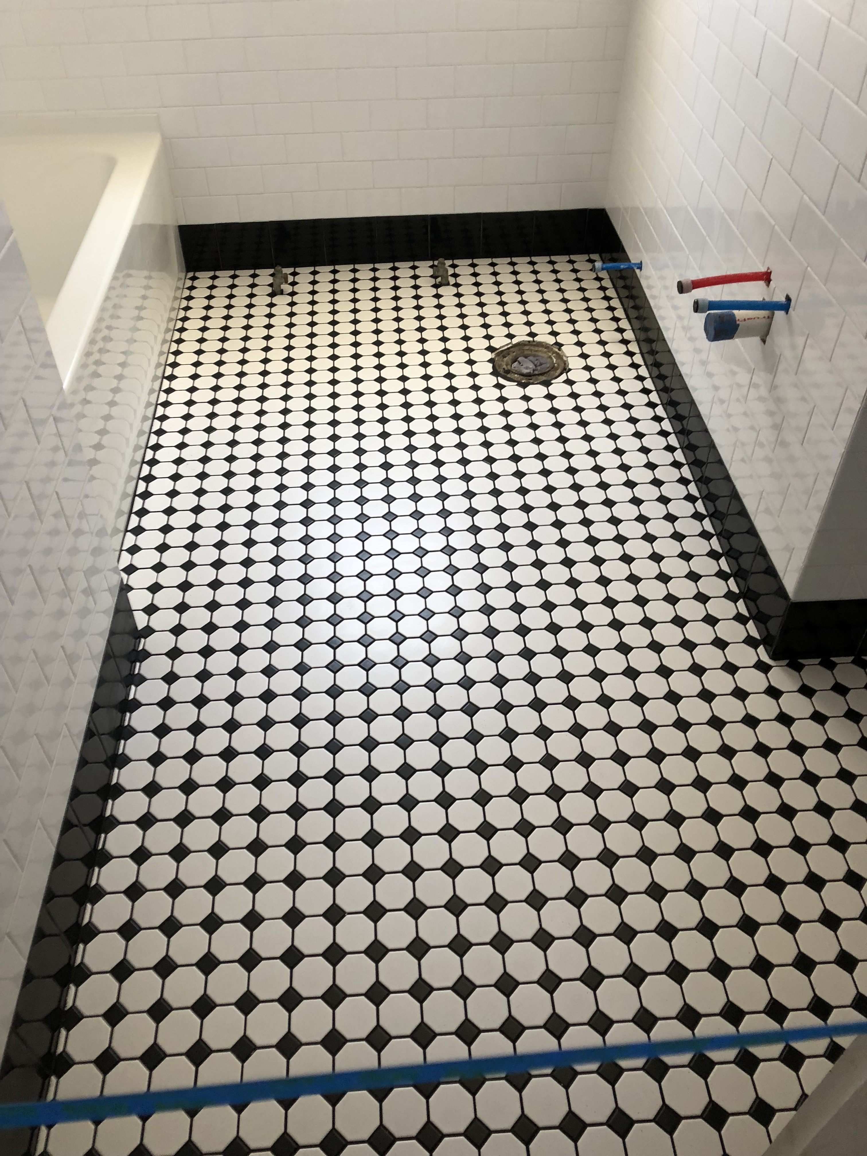 New bathroom Flooring