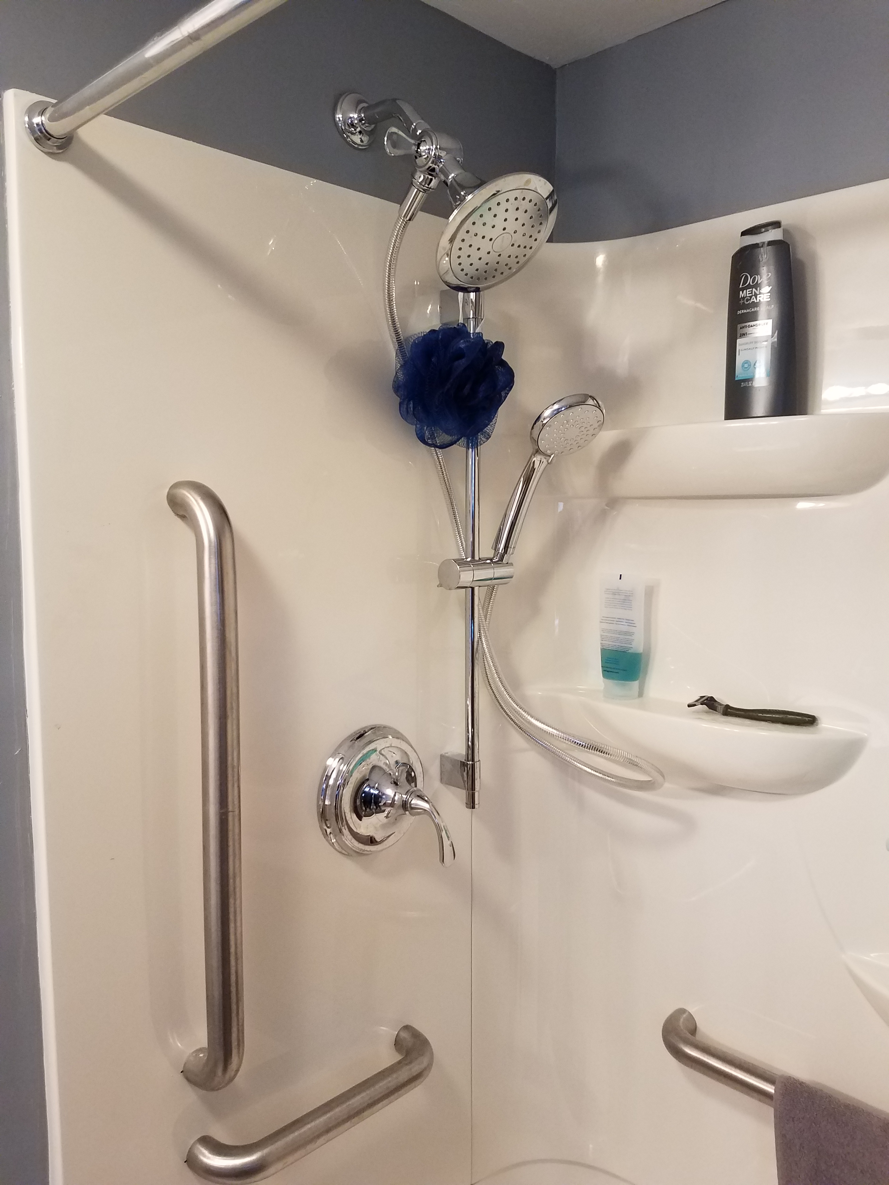 New Walk-In Shower
