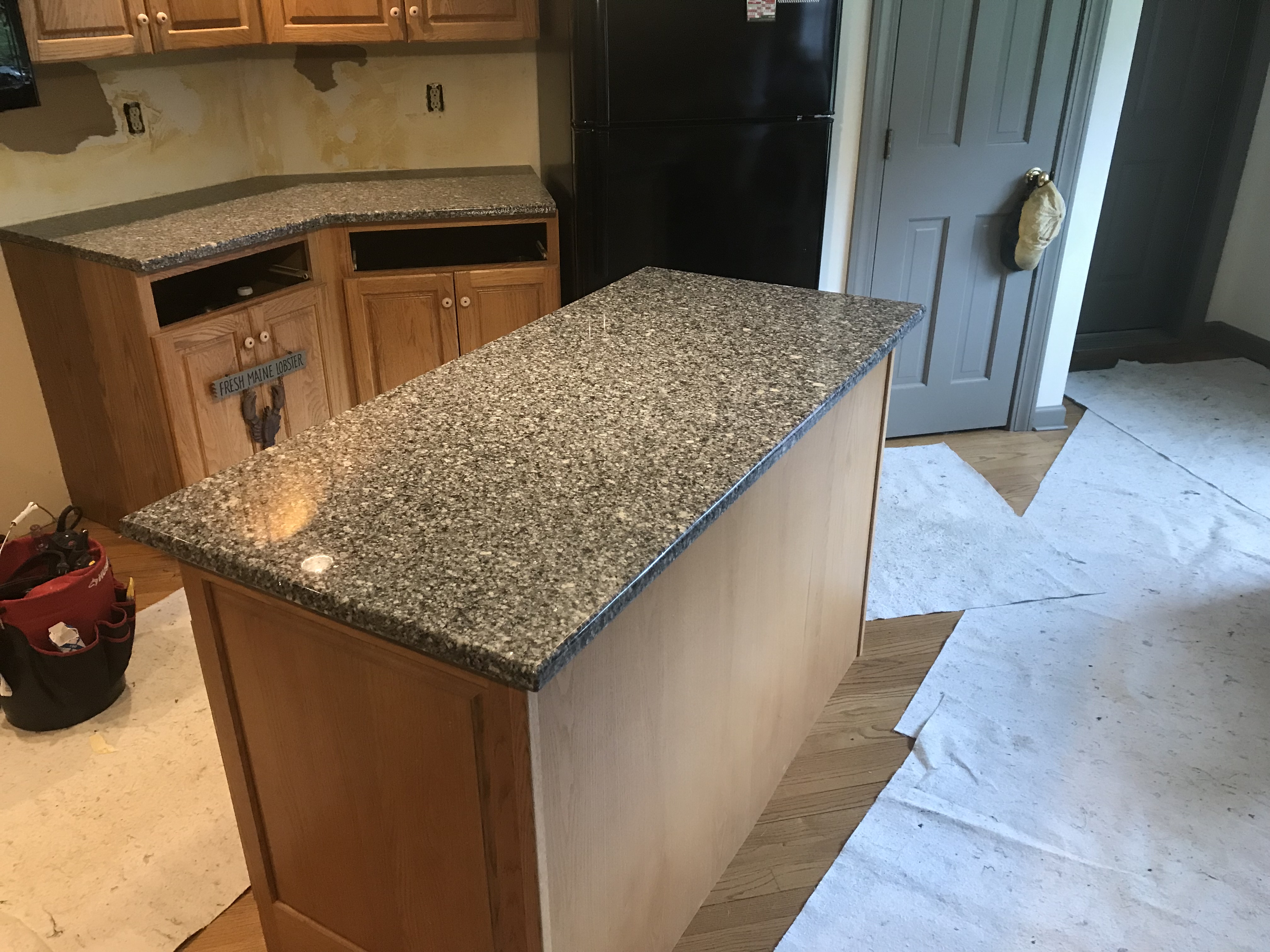 New Countertop on Island