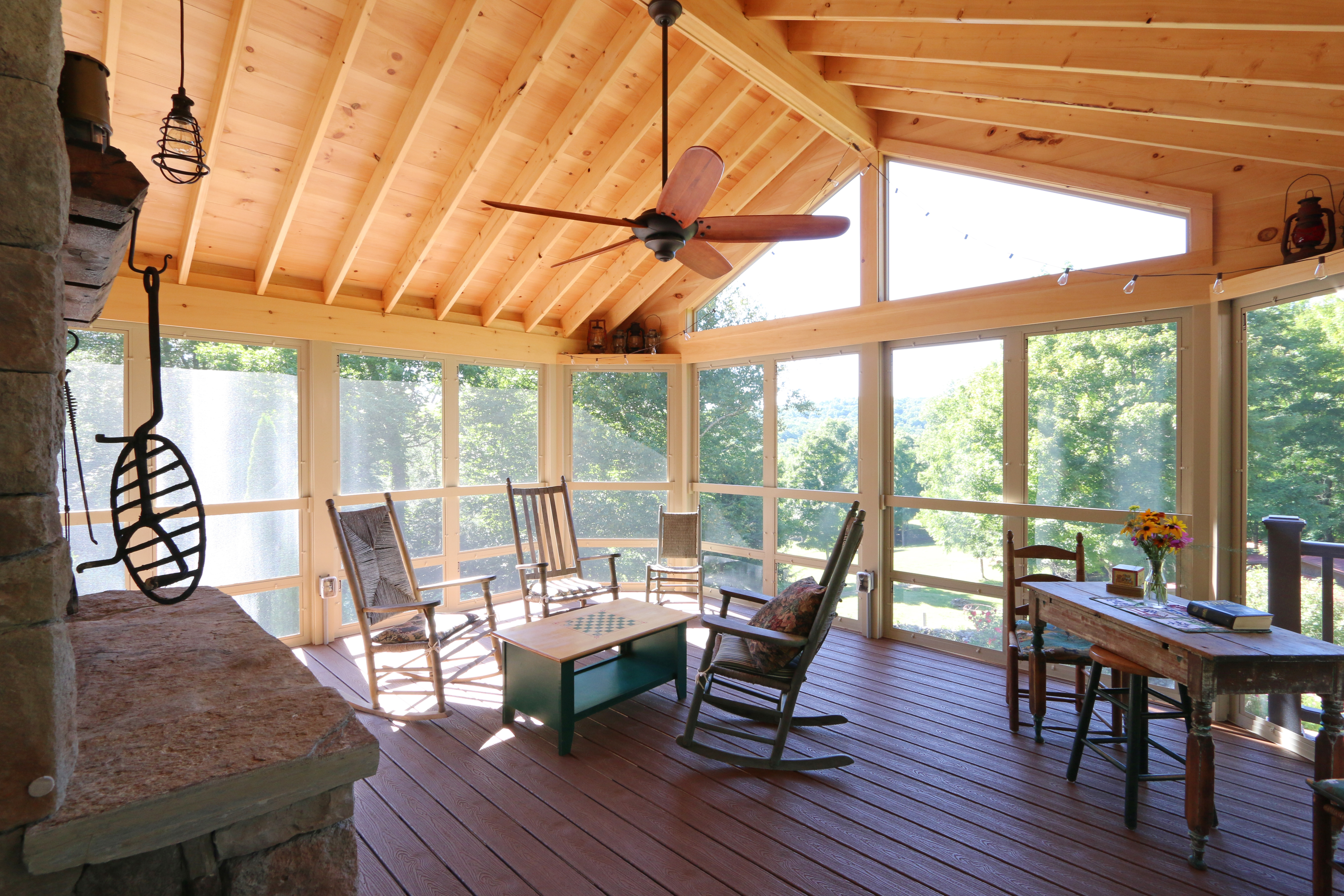 Storrs New Screen Porch